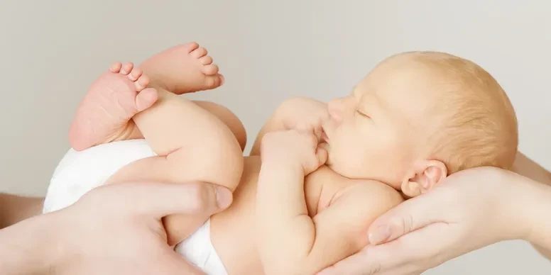 Precious newborn baby, a dream come true