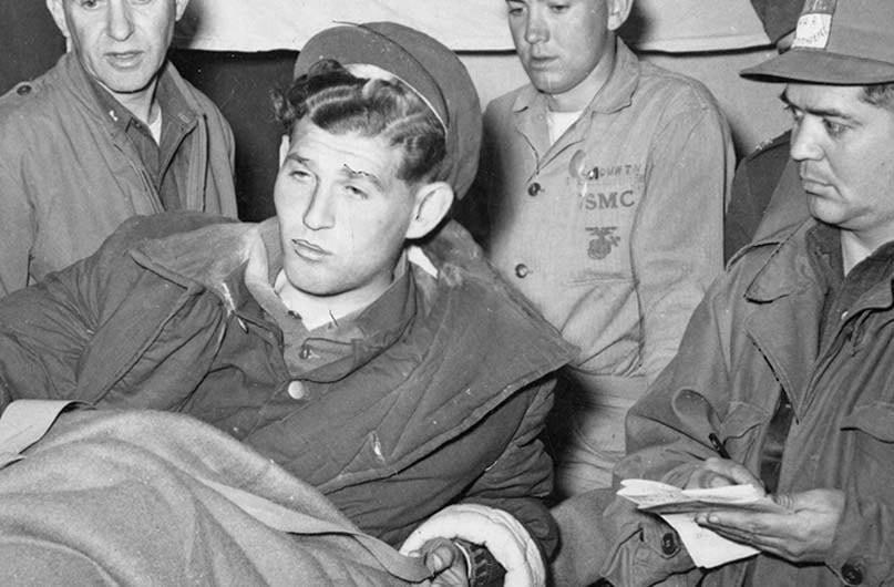 Tibor Rubin just after his release during Operation Little Switch, April 1953